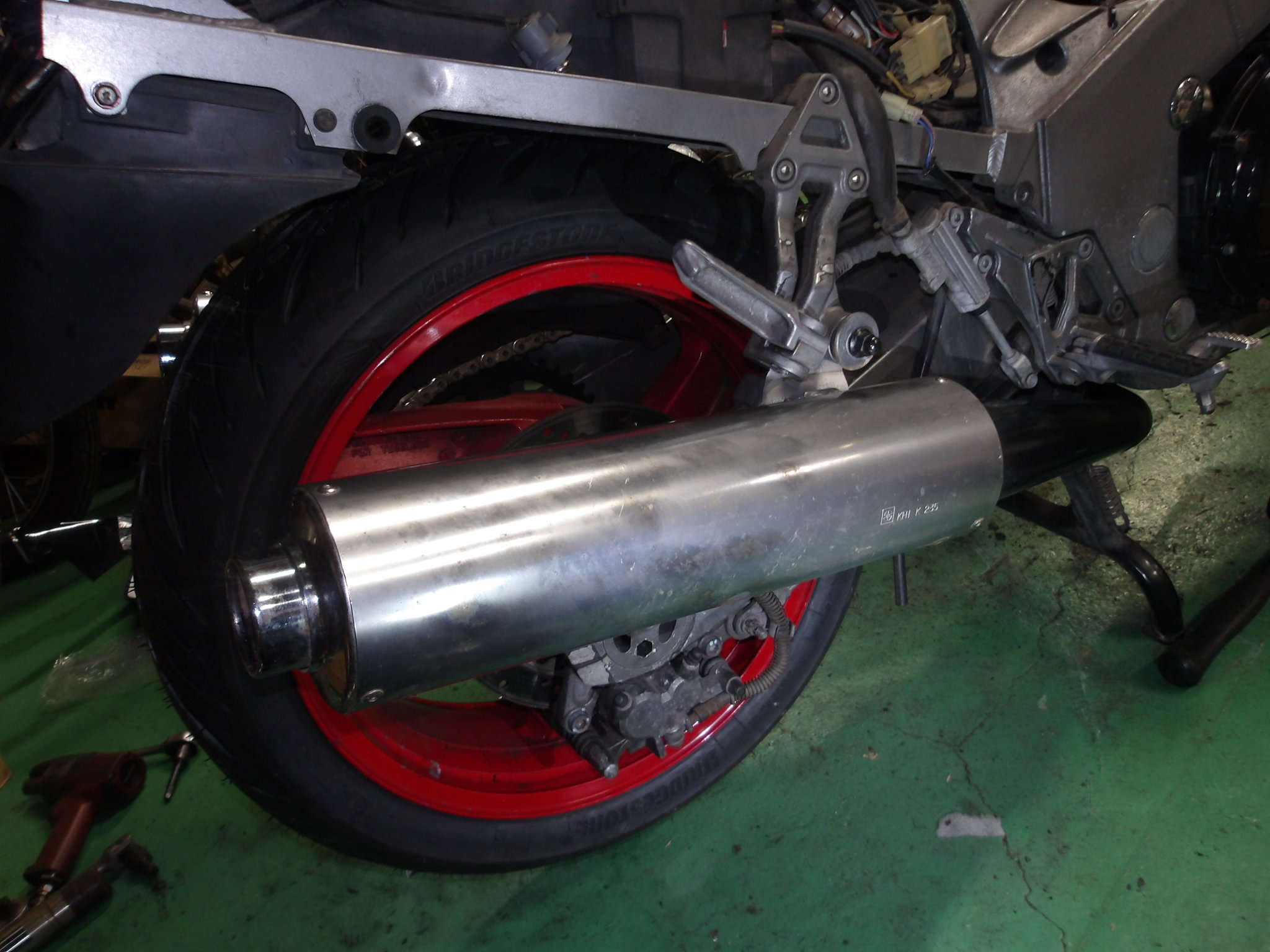 ZZR1100の修理依頼 9: レストアくんのブログ