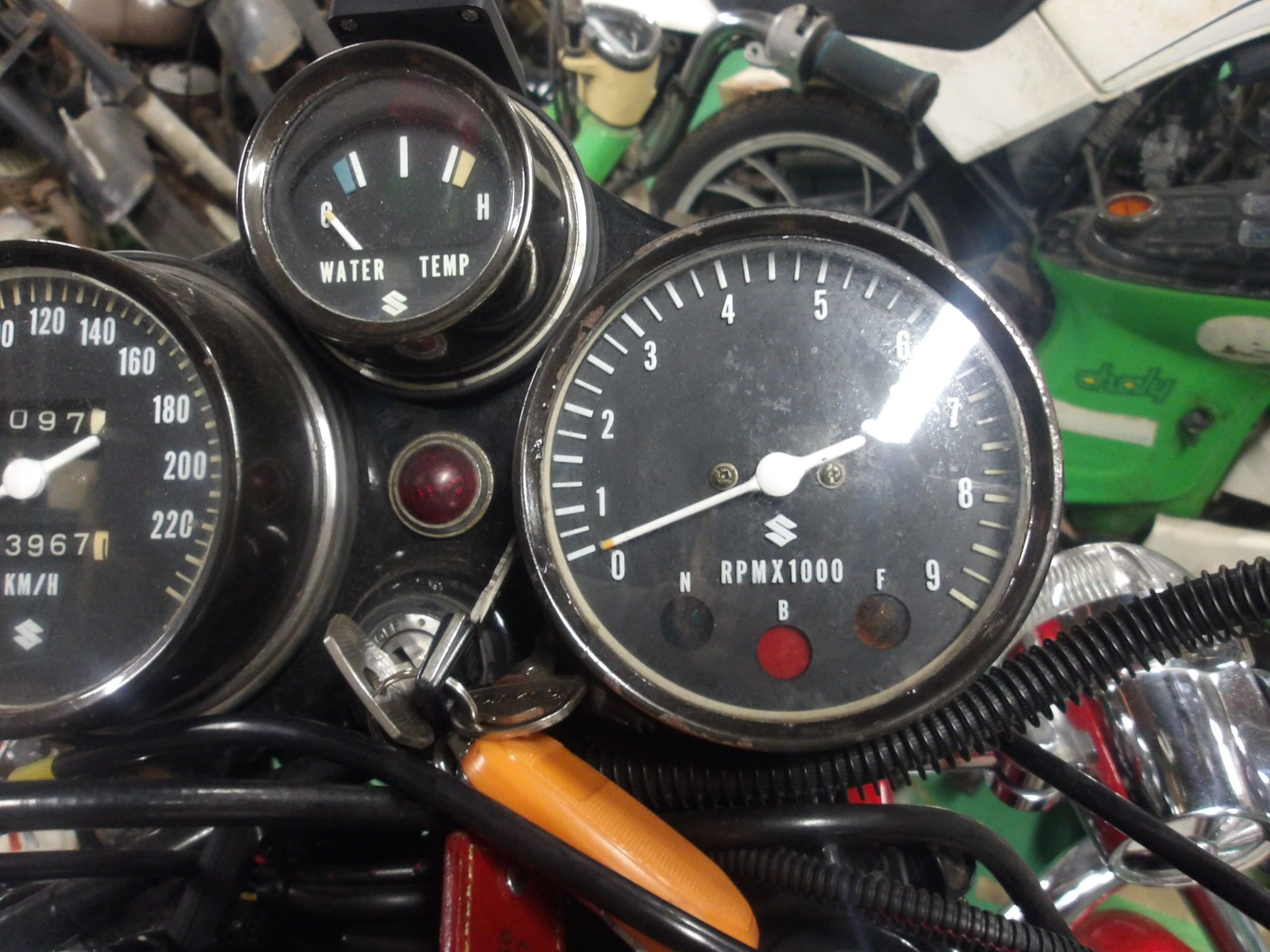 GT750のクランクオーバーホール依頼 14 キャブセッティング②