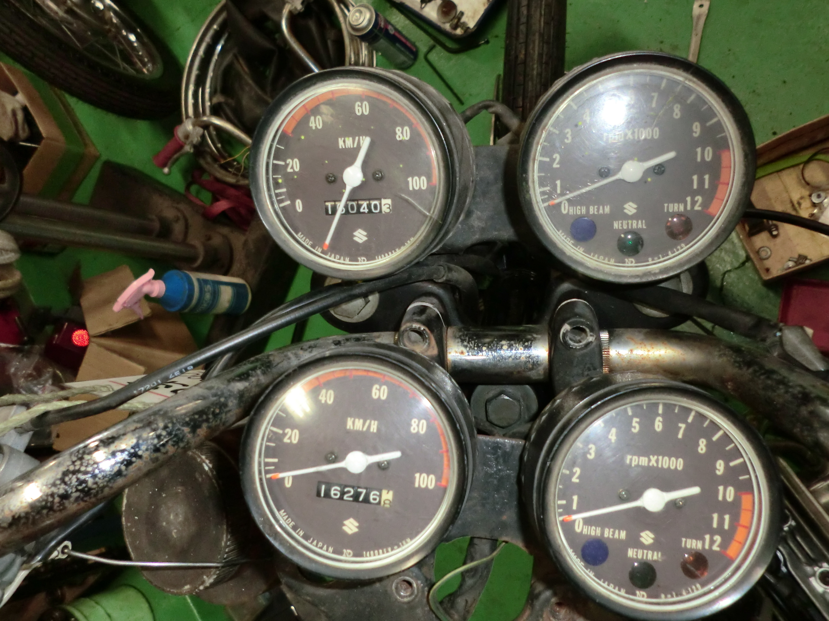 RG50初期型の整備 11: レストアくんのブログ