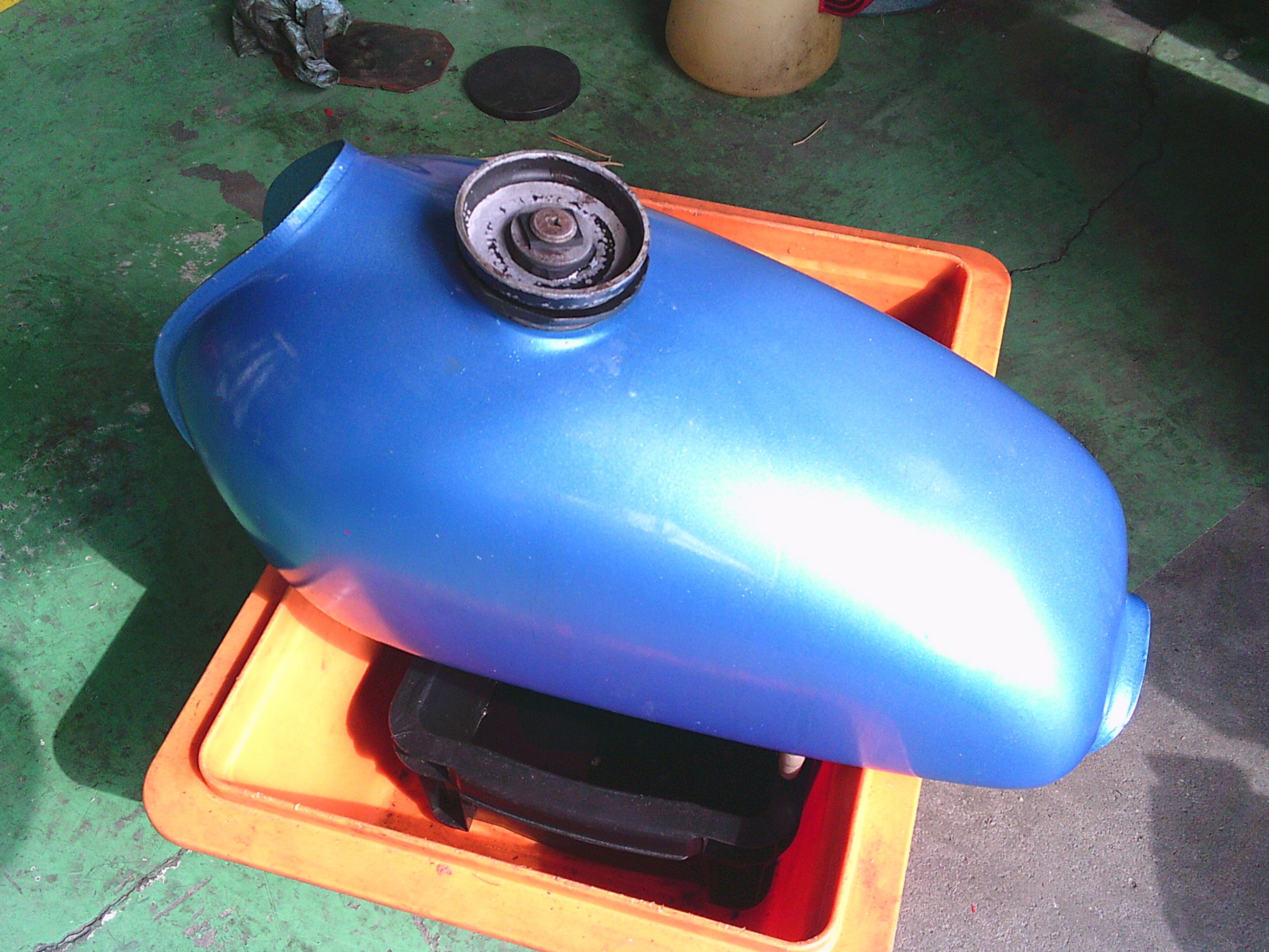 ミニトレの整備依頼 9 タンクのO/H⑧～試運転: レストアくんのブログ