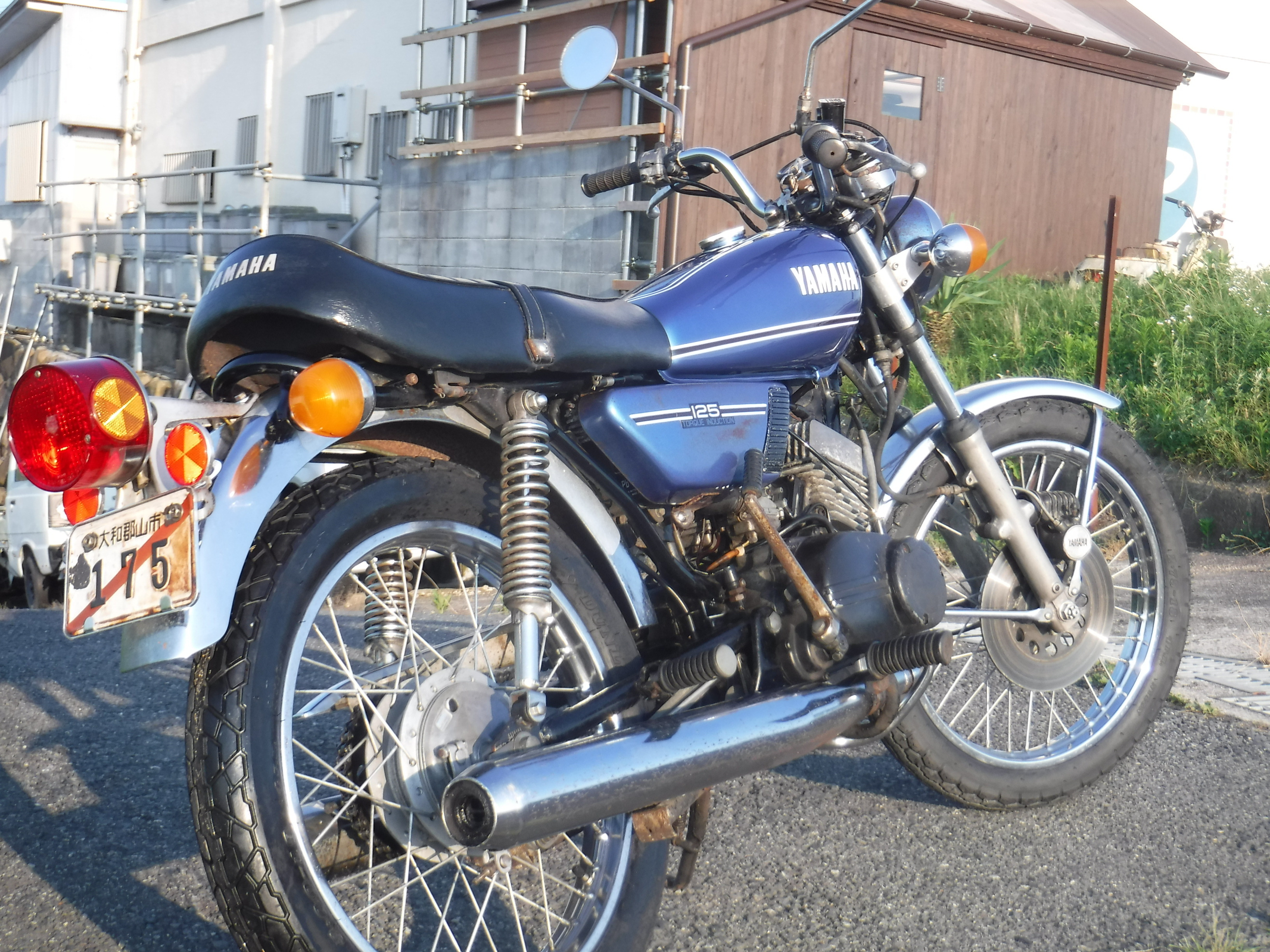 RD125丸タンクの整備 11 完成。: レストアくんのブログ