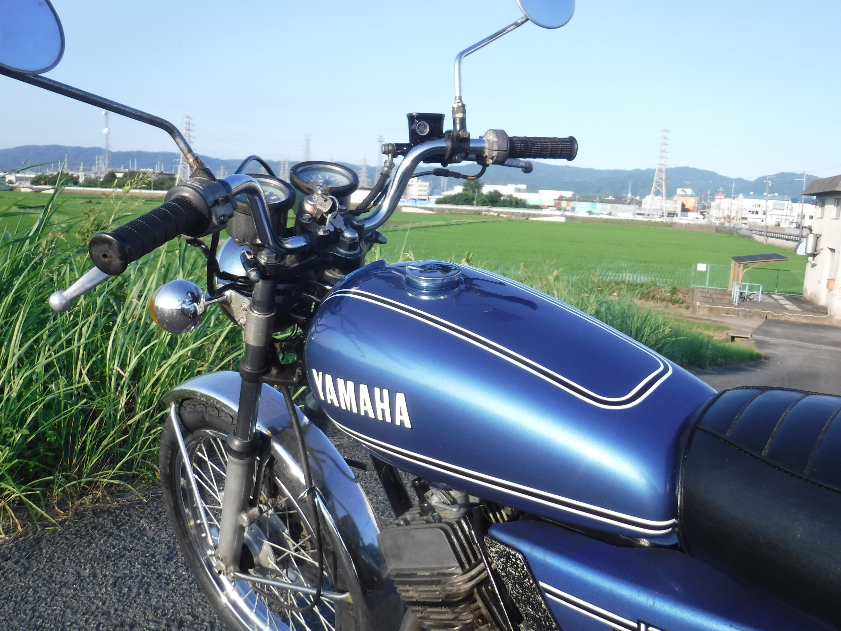 RD125丸タンクの整備 11 完成。: レストアくんのブログ