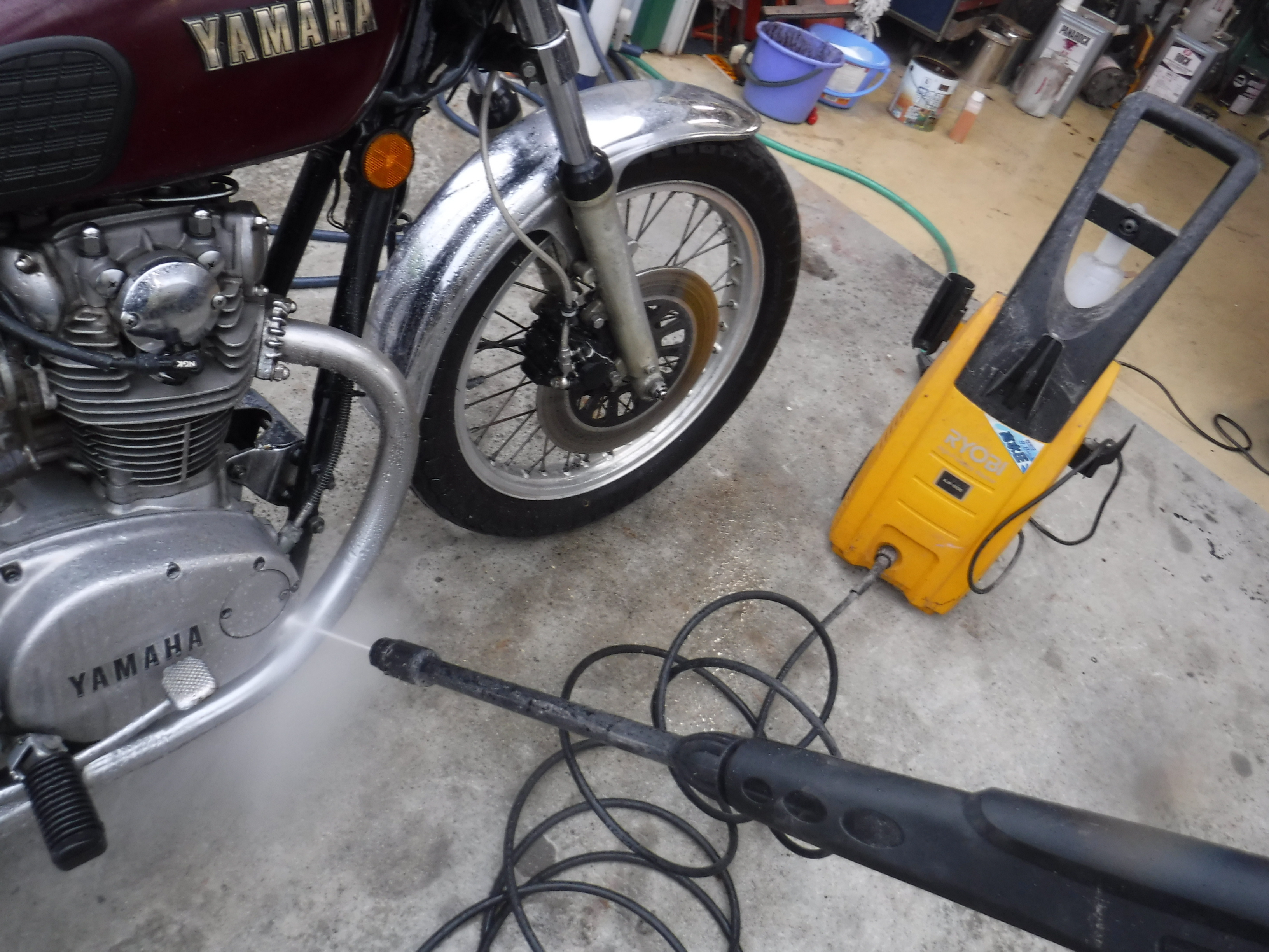 XS650スペシャル改の整備 2: レストアくんのブログ