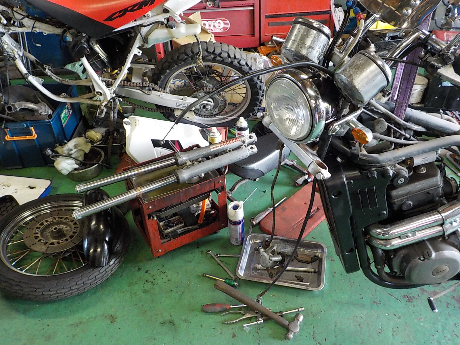 エリミネーター250LXの整備 2: レストアくんのブログ