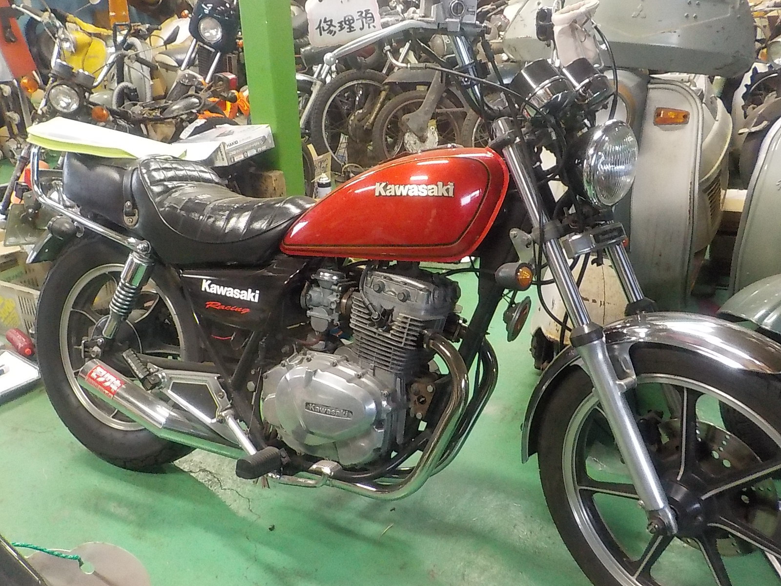 Z250LTDの修理依頼 1: レストアくんのブログ