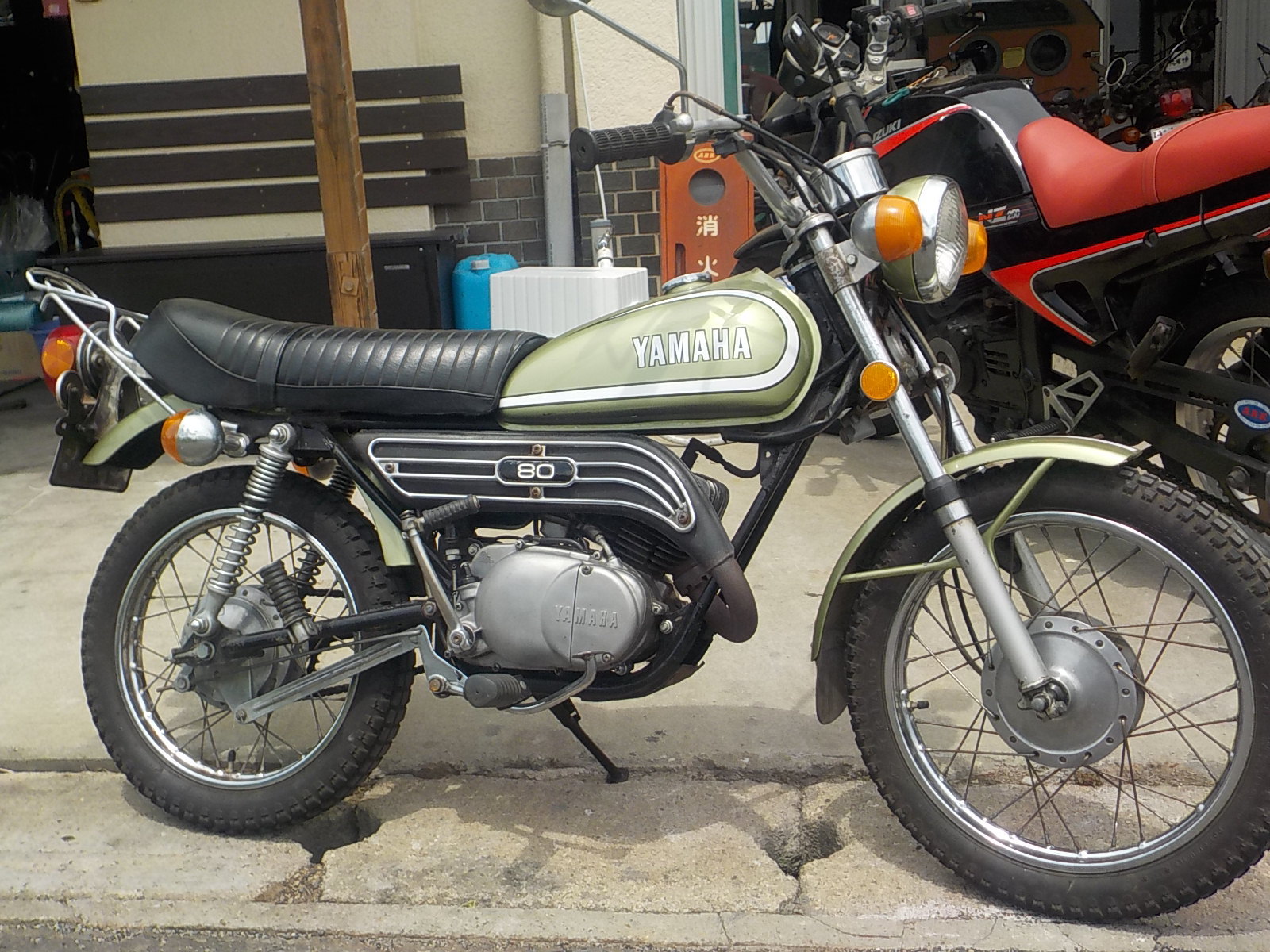 GT80 ミニトレ スイングアーム 1972年 初期型