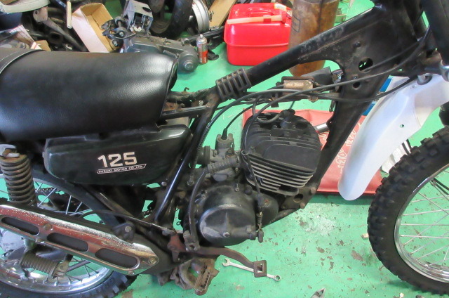 スズキ TS125R ハスラー125 交換交渉も スズキ TS125 ハスラー