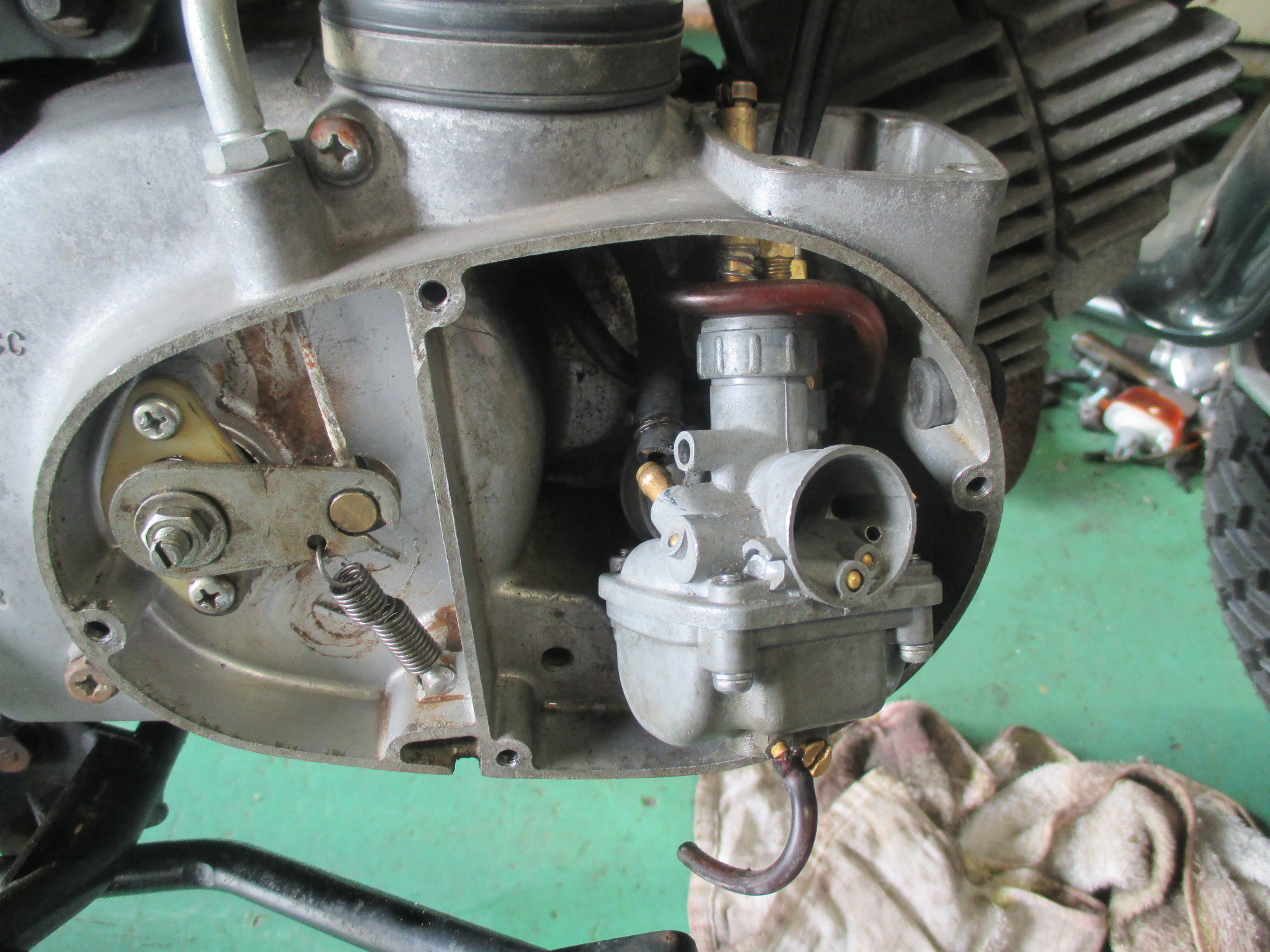 バンバン50の整備 7 完成: レストアくんのブログ