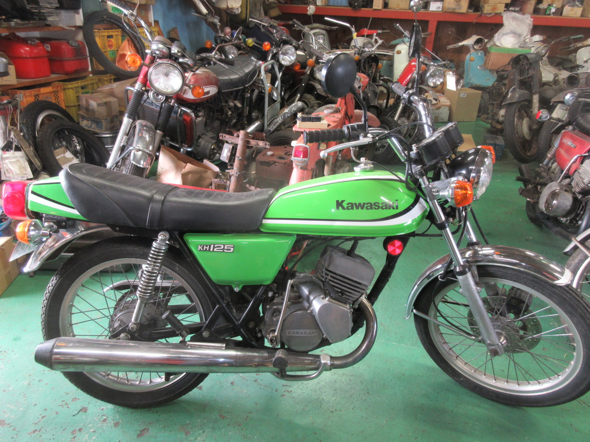 KH125レストア、不動 KH125の整備依頼 1: レストアくんのブログ