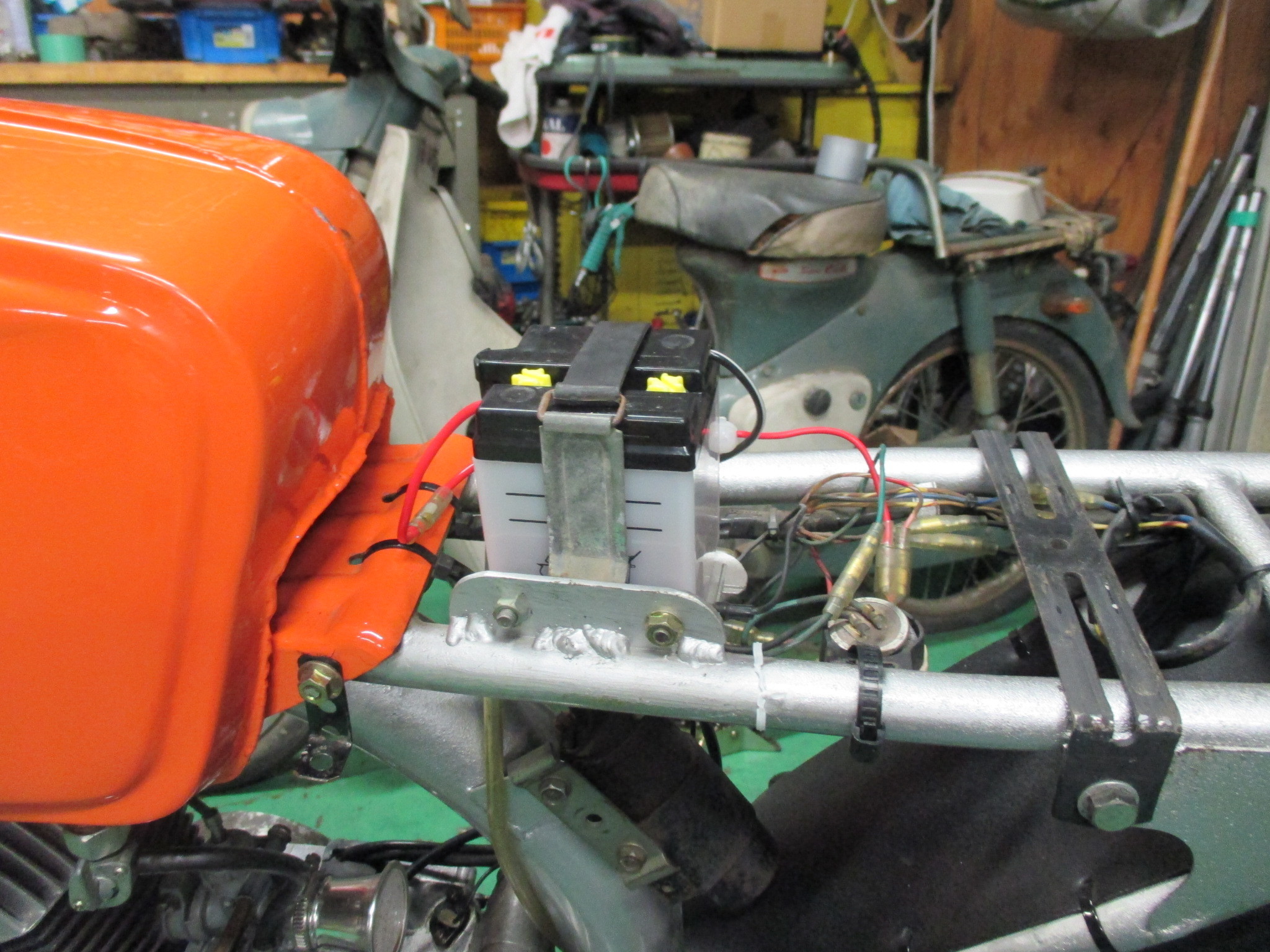 トーハツGF90改の整備依頼 1: レストアくんのブログ