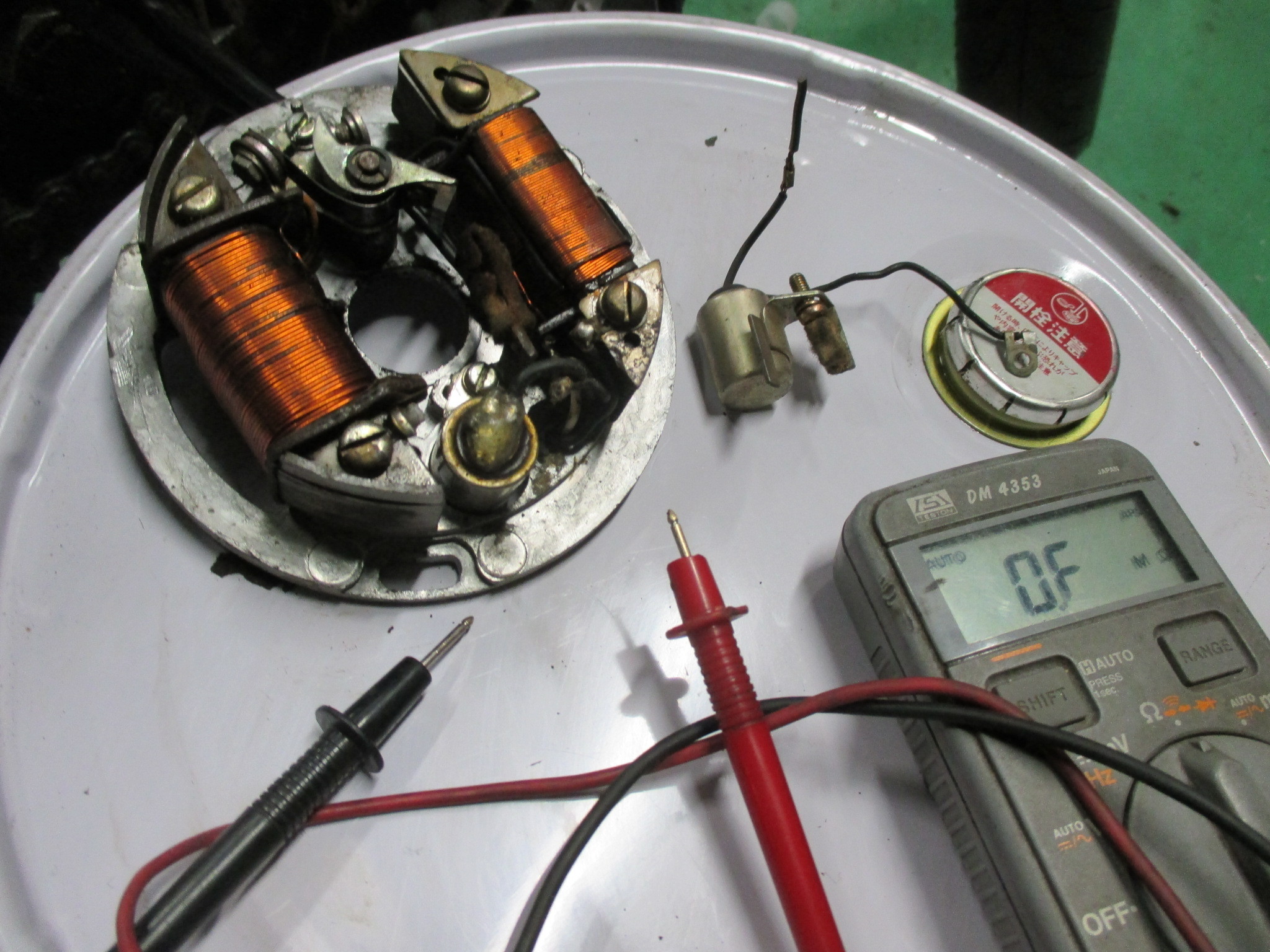 トーハツGF90改の整備依頼 1: レストアくんのブログ