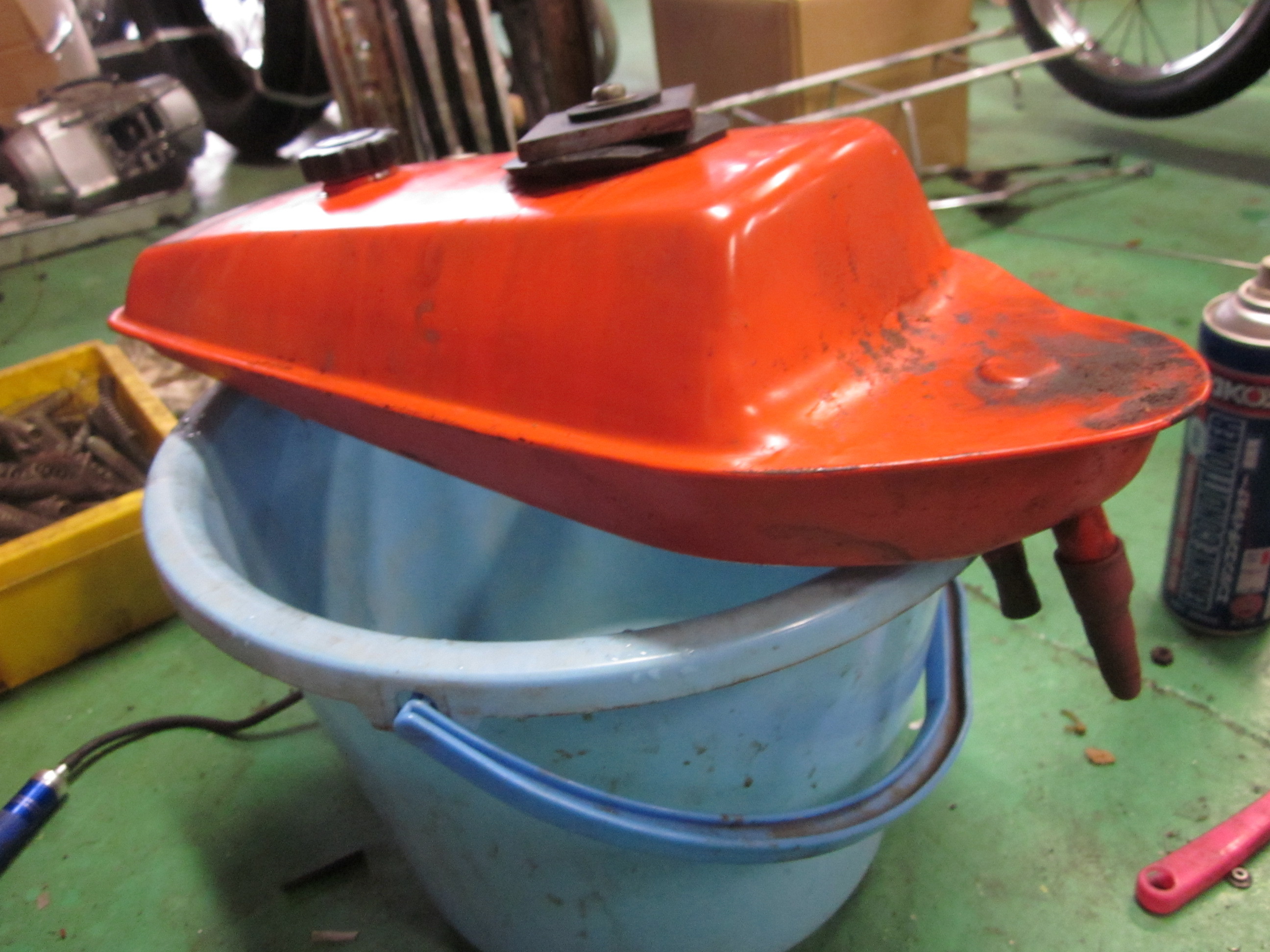 ロードパルLの整備 2 エンジン始動: レストアくんのブログ