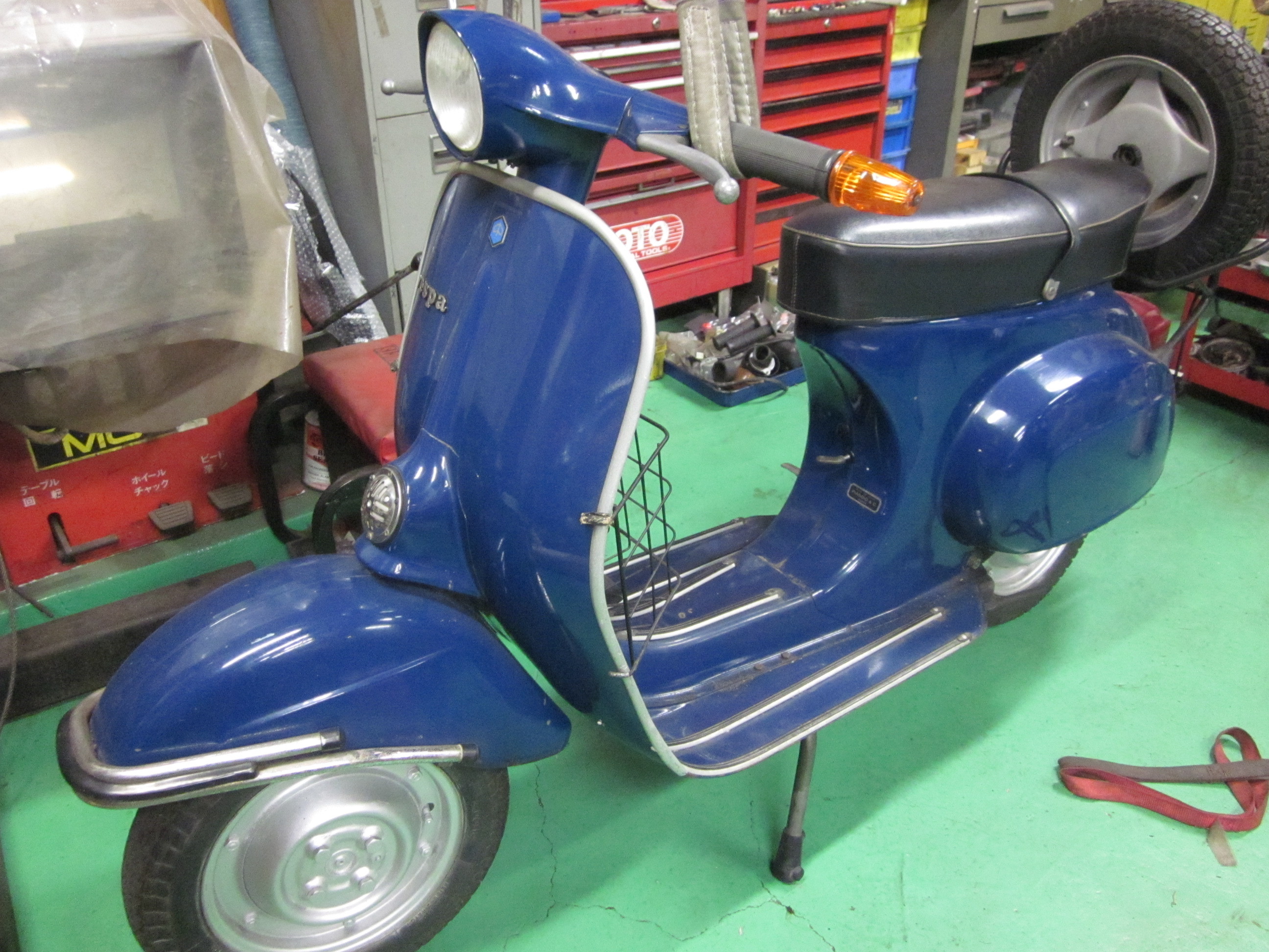 ベスパ100の整備依頼 1: レストアくんのブログ