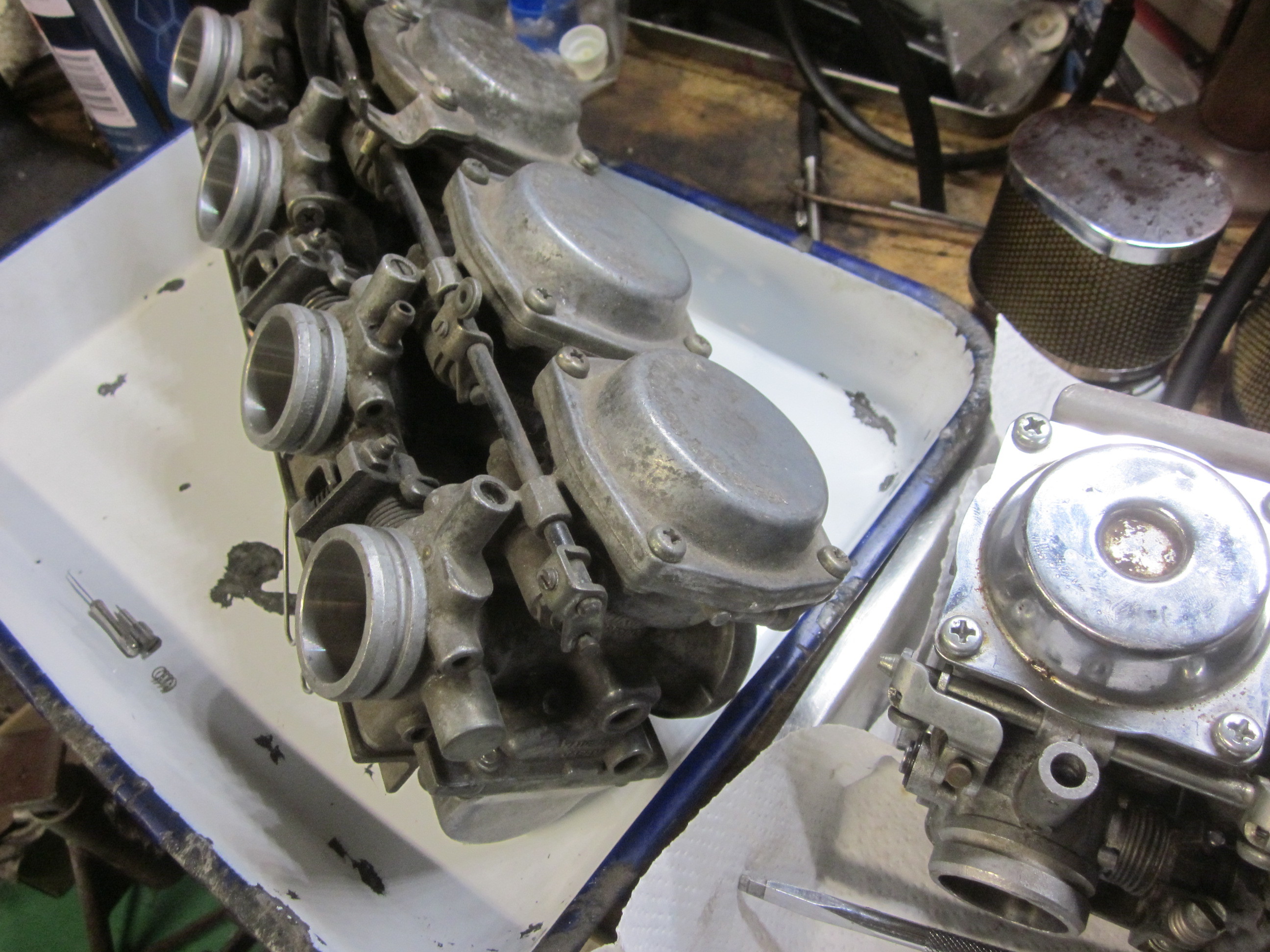 XJ400の修理依頼 2 試運転。: レストアくんのブログ
