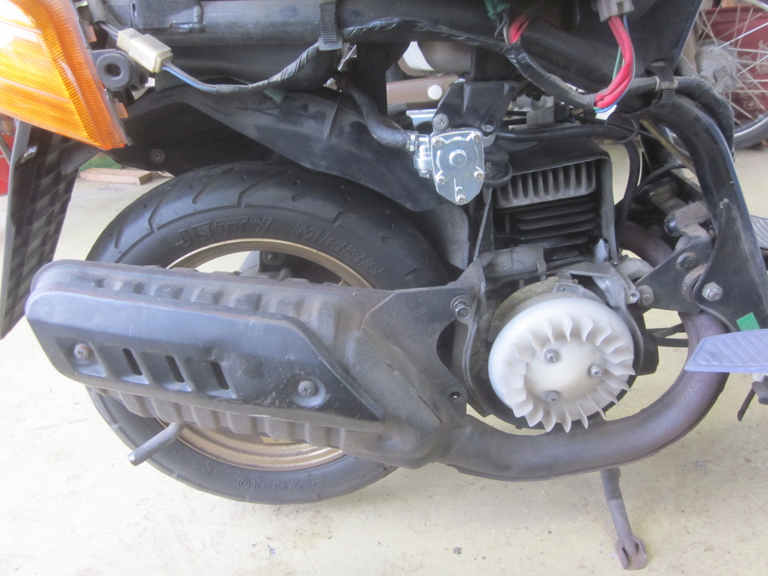 チャンプの整備 4 チャンバーの加工: レストアくんのブログ