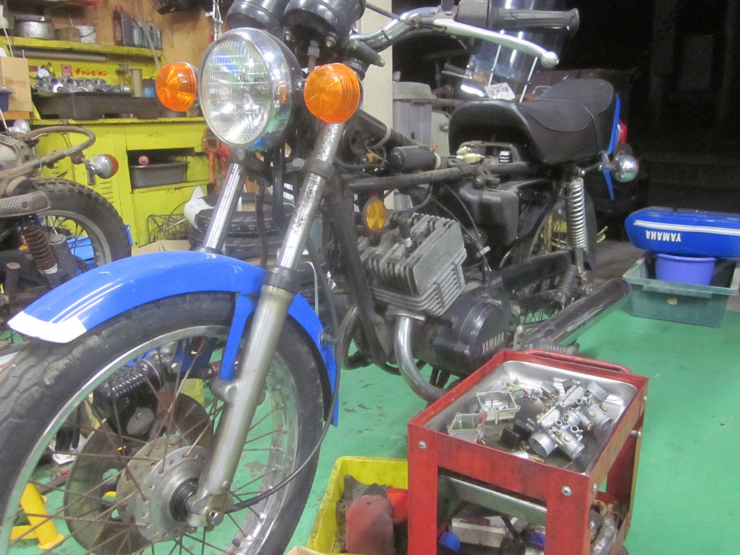 RD125角タンクの整備依頼 1: レストアくんのブログ