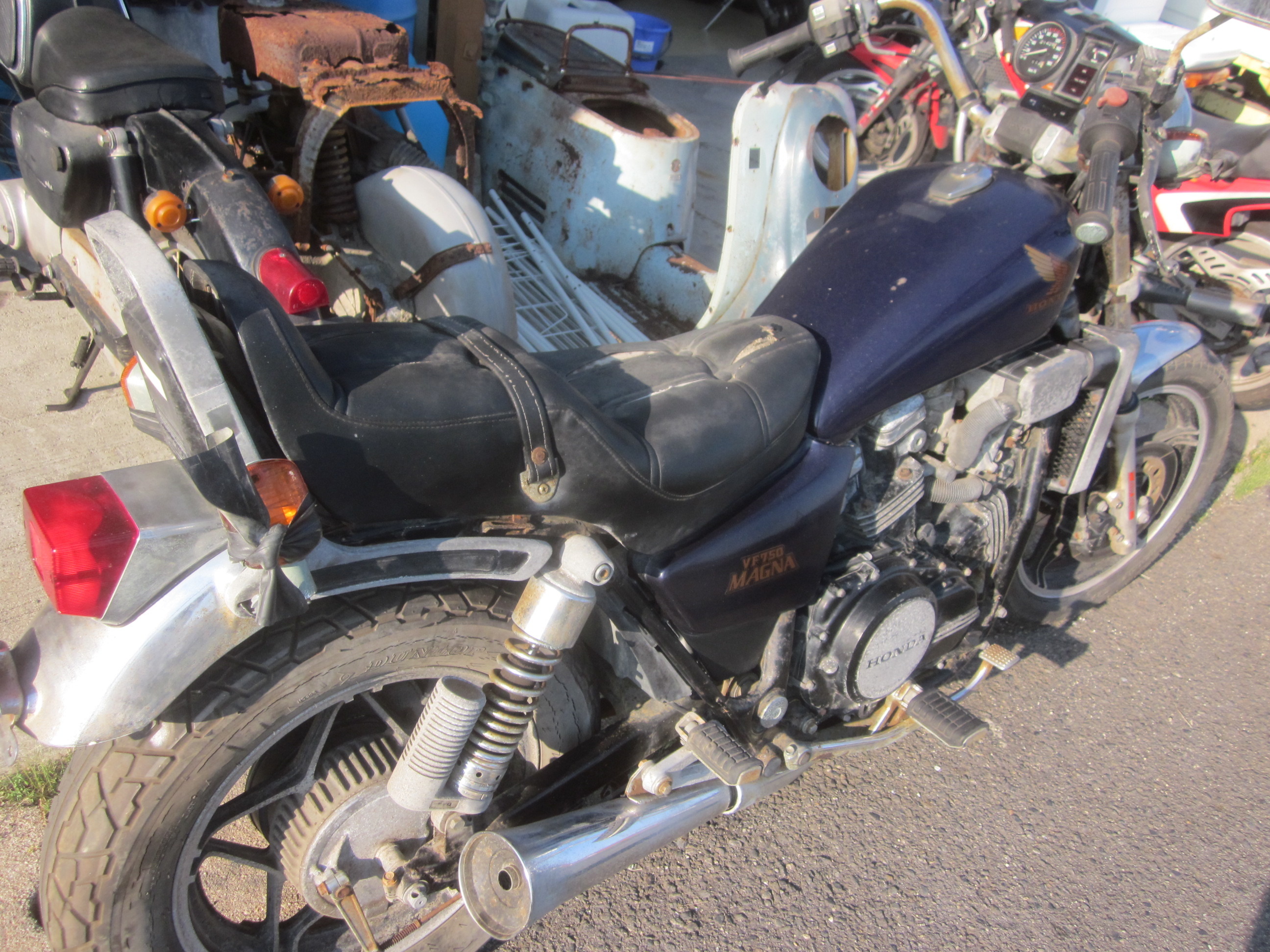 VF750マグナをいじる 1 ベース車両。: レストアくんのブログ