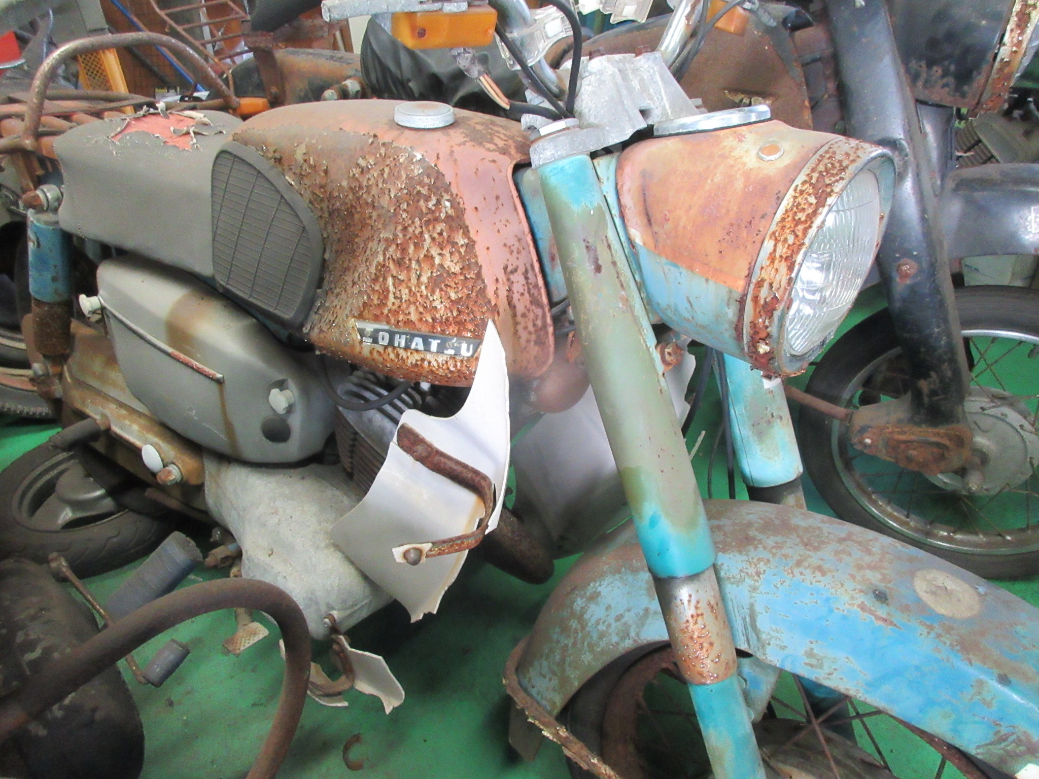 トーハツ アローLA2とLA2B: レストアくんのブログ