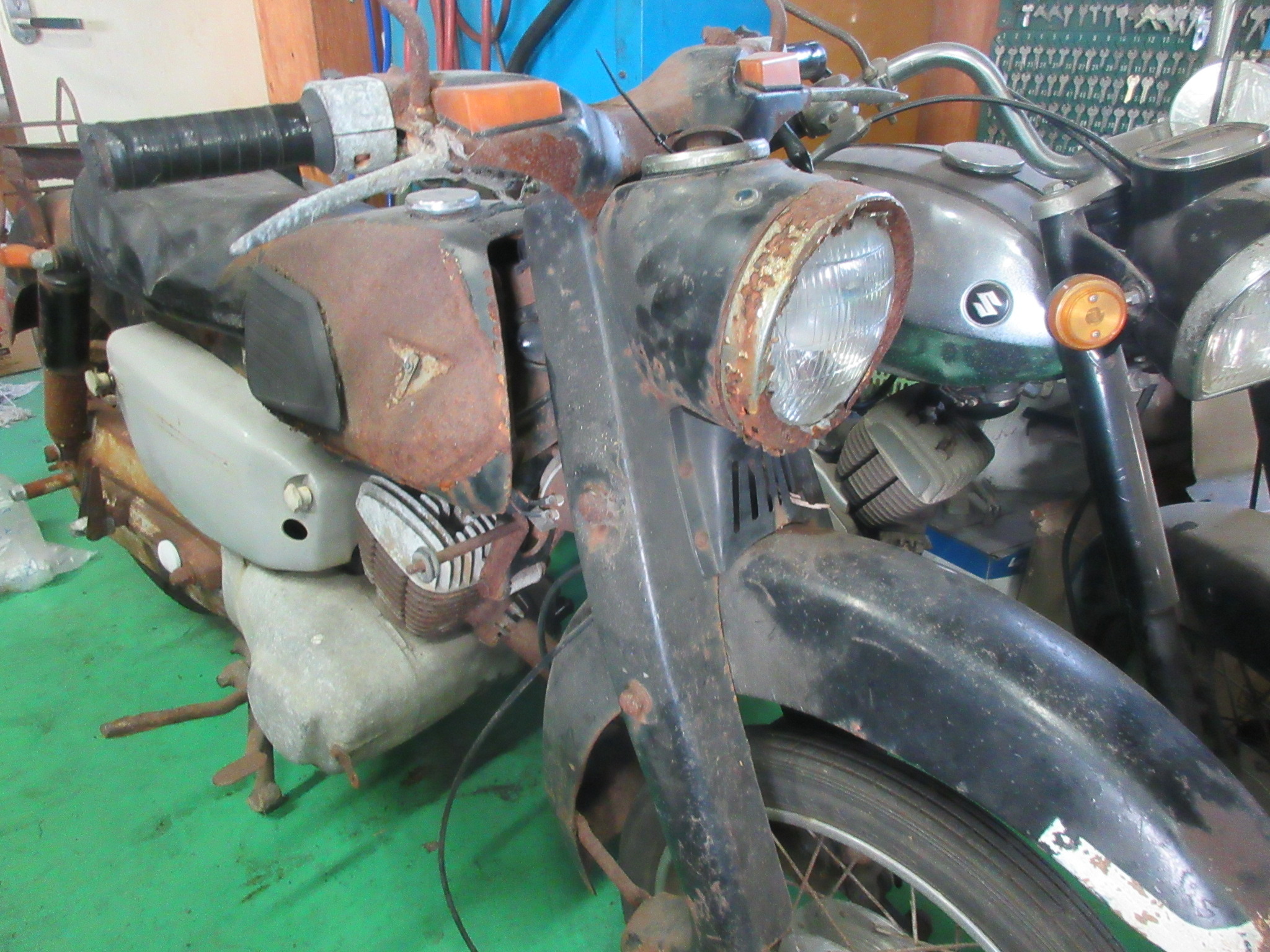 トーハツ アローLA2とLA2B: レストアくんのブログ