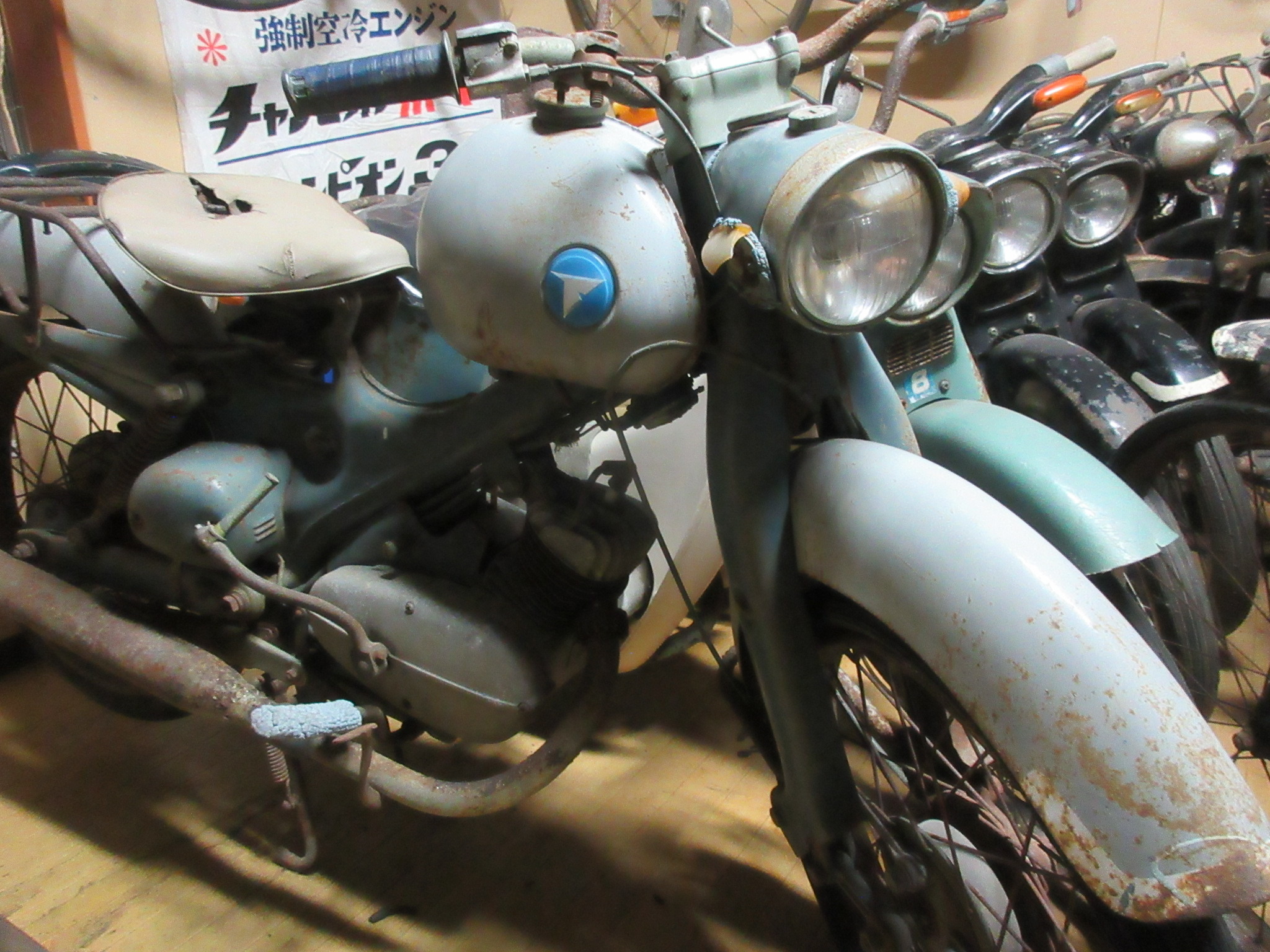 トーハツ アローLA2とLA2B: レストアくんのブログ